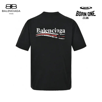 Balenciaga Political Campaign T-Shirt (Black) Camiseta T-shirt