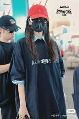 Balenciaga Reflective Logo Black T-Shirt Camiseta T-shirt