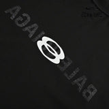 Balenciaga Reflective Logo Black T-Shirt Camiseta T-shirt