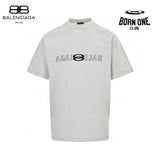 Balenciaga Reflective Logo T-Shirt Camiseta T-shirt