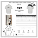 Balenciaga Reflective Logo T-Shirt Camiseta T-shirt