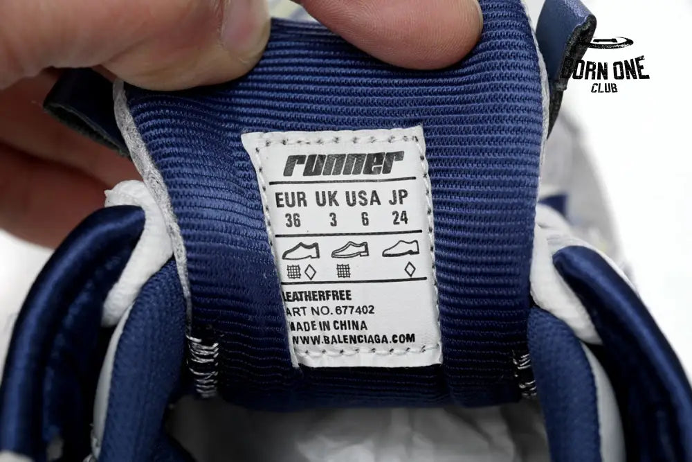 Balenciaga Runner Bai Huang Lan