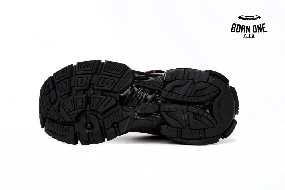 Balenciaga Runner Black And Red Characters