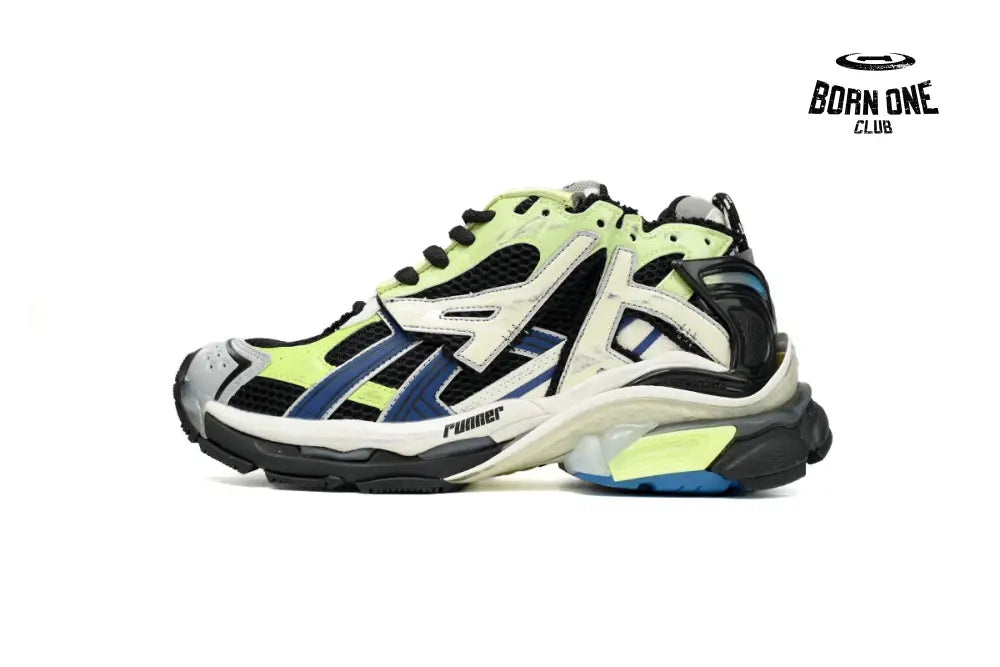 Balenciaga Runner Black Green