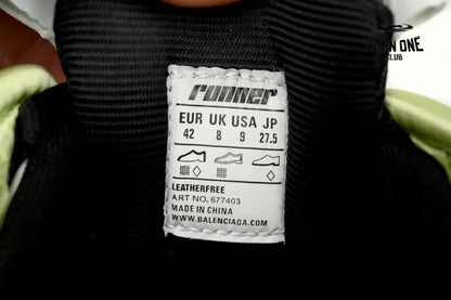 Balenciaga Runner Black Green