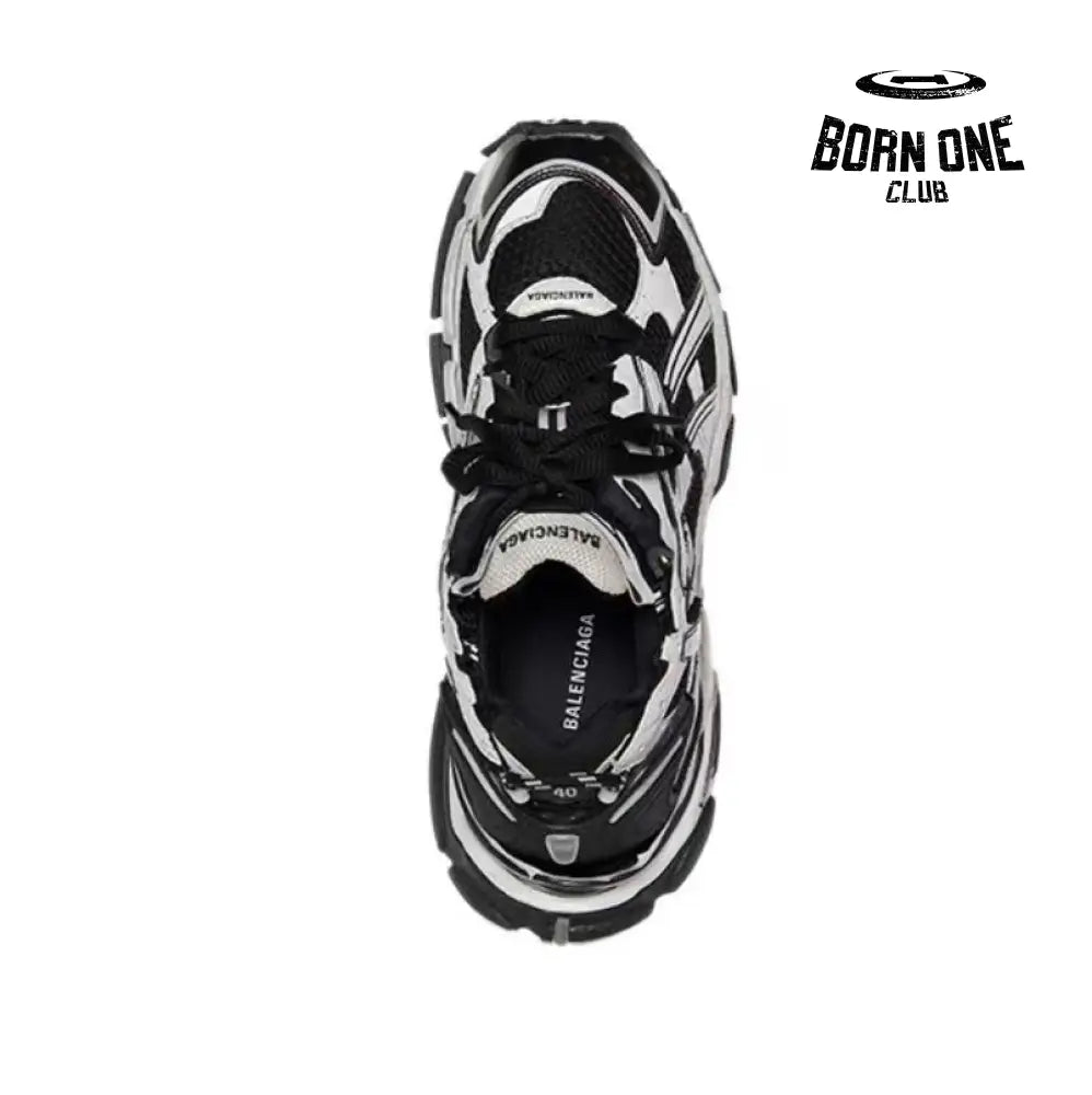 Balenciaga Runner Black White