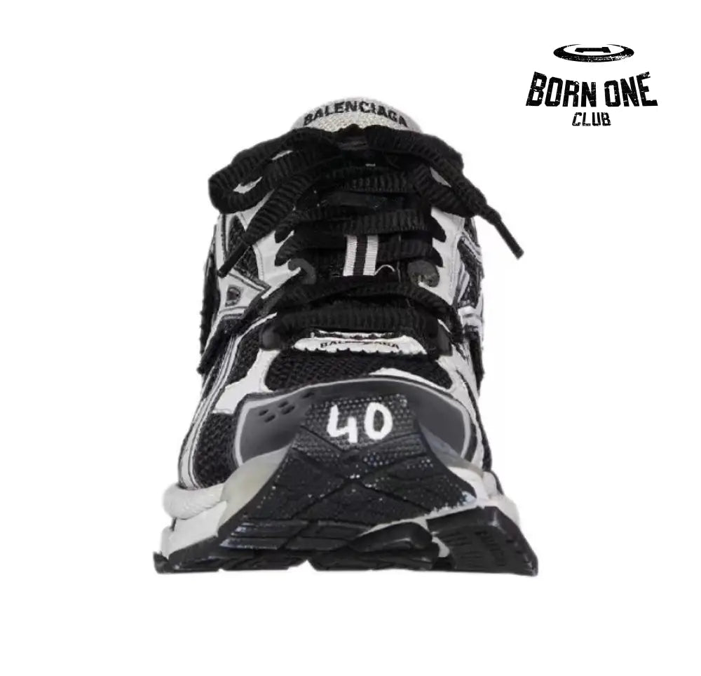 Balenciaga Runner Black White