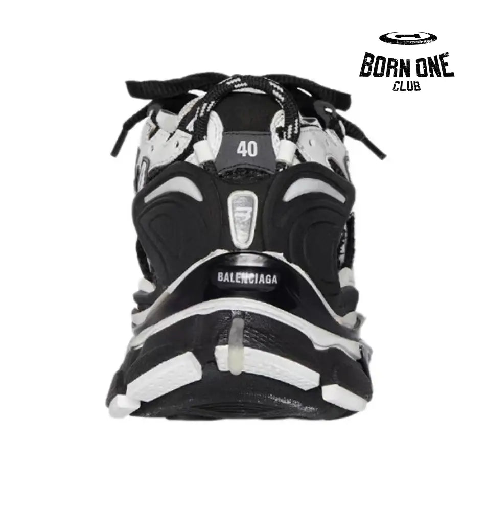 Balenciaga Runner Black White