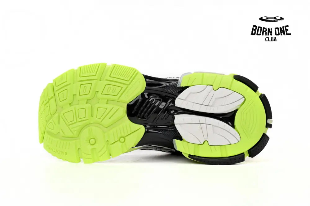 Balenciaga Runner Black white and Yellow