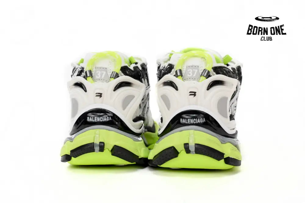 Balenciaga Runner Black white and Yellow