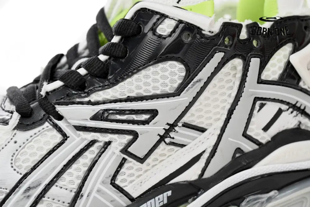 Balenciaga Runner Black white and Yellow