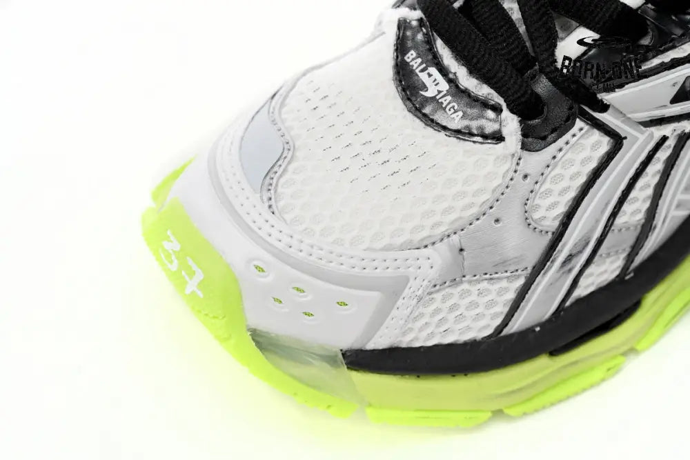 Balenciaga Runner Black white and Yellow