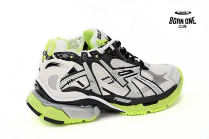 Balenciaga Runner Black white and Yellow