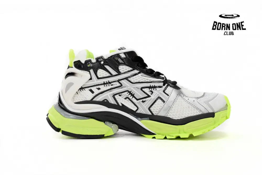 Balenciaga Runner Black white and Yellow