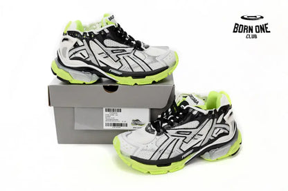 Balenciaga Runner Black white and Yellow
