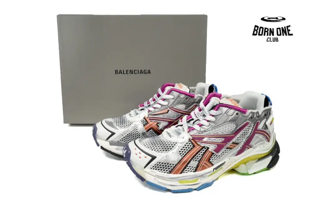 Balenciaga Runner Silver Purple