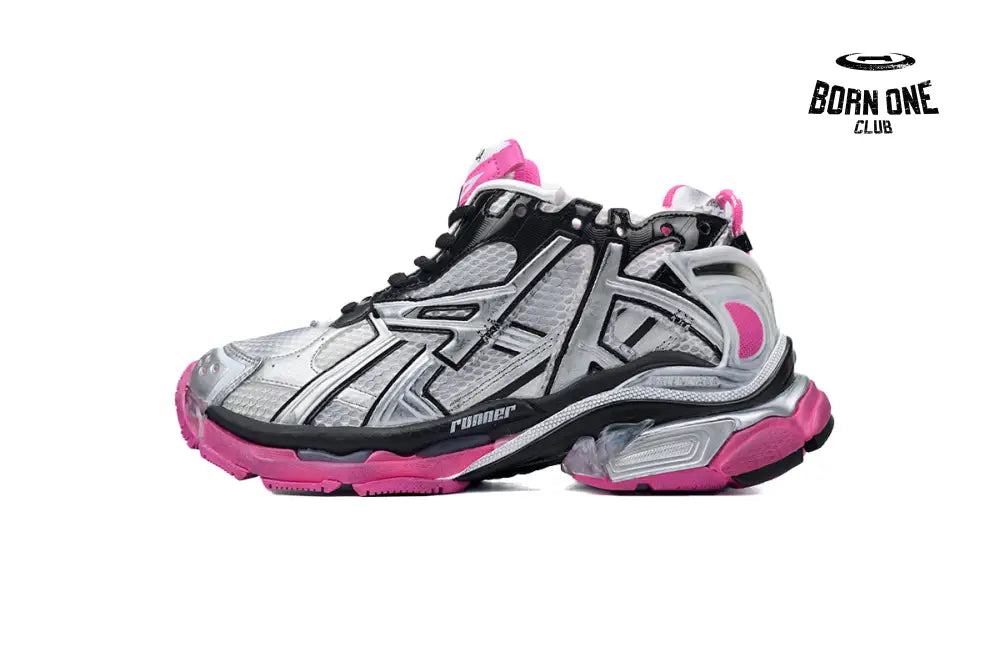 Balenciaga Runner Silver Red