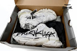 Balenciaga Runner White And Black Characters