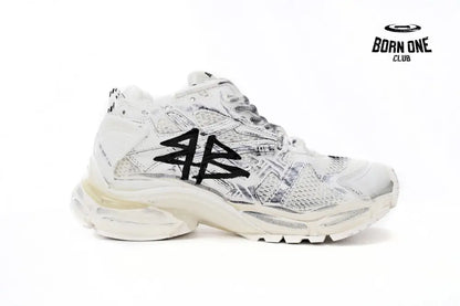 Balenciaga Runner White And Black Characters