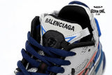 Balenciaga Runner White And Blue Printing