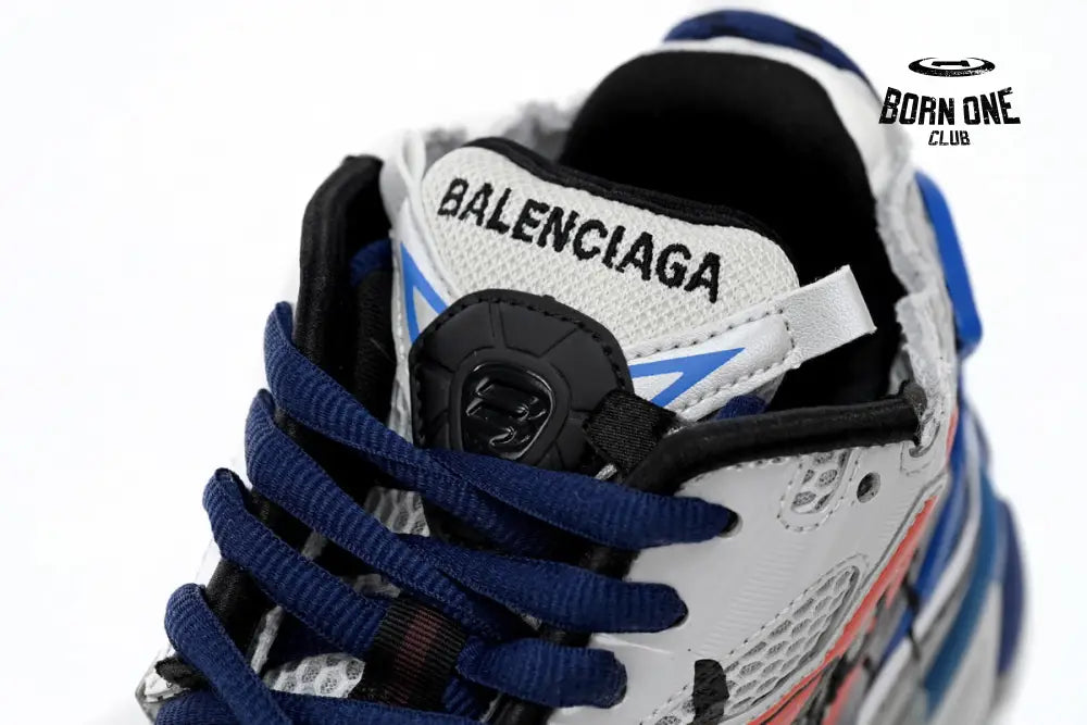 Balenciaga Runner White And Blue Printing
