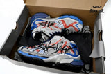 Balenciaga Runner White And Blue Printing