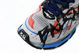 Balenciaga Runner White And Blue Printing