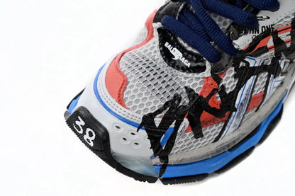 Balenciaga Runner White And Blue Printing