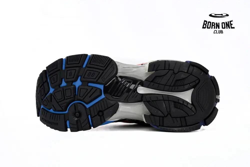 Balenciaga Runner White And Blue Printing