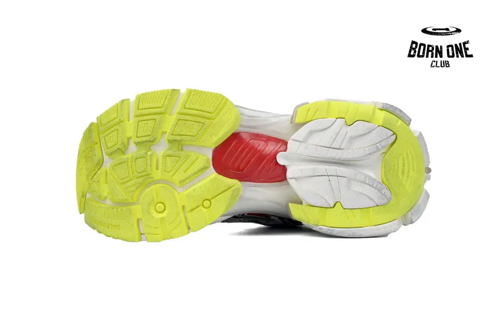 Balenciaga Runner White Black and Red