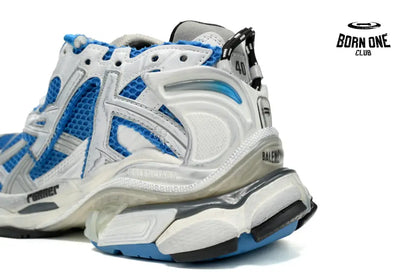 Balenciaga Runner White Blue