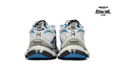 Balenciaga Runner White Blue