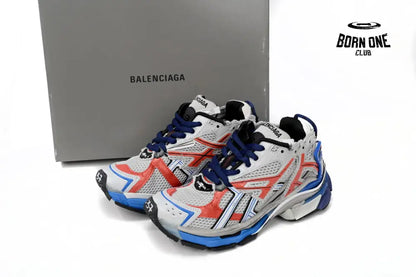 Balenciaga Runner White Blue Orange