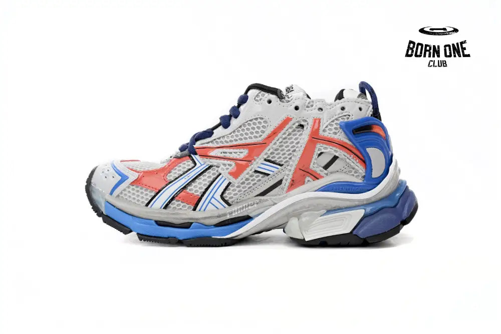 Balenciaga Runner White Blue Orange