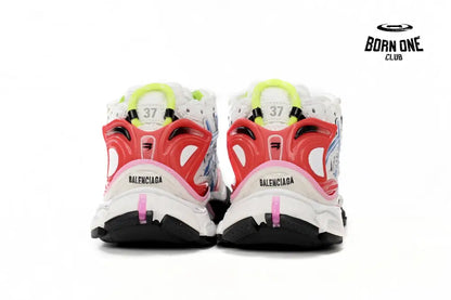 Balenciaga Runner White Blue Red