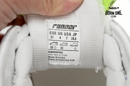 Balenciaga Runner White Blue Red