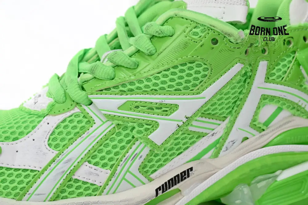 Balenciaga Runner White Green
