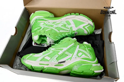 Balenciaga Runner White Green