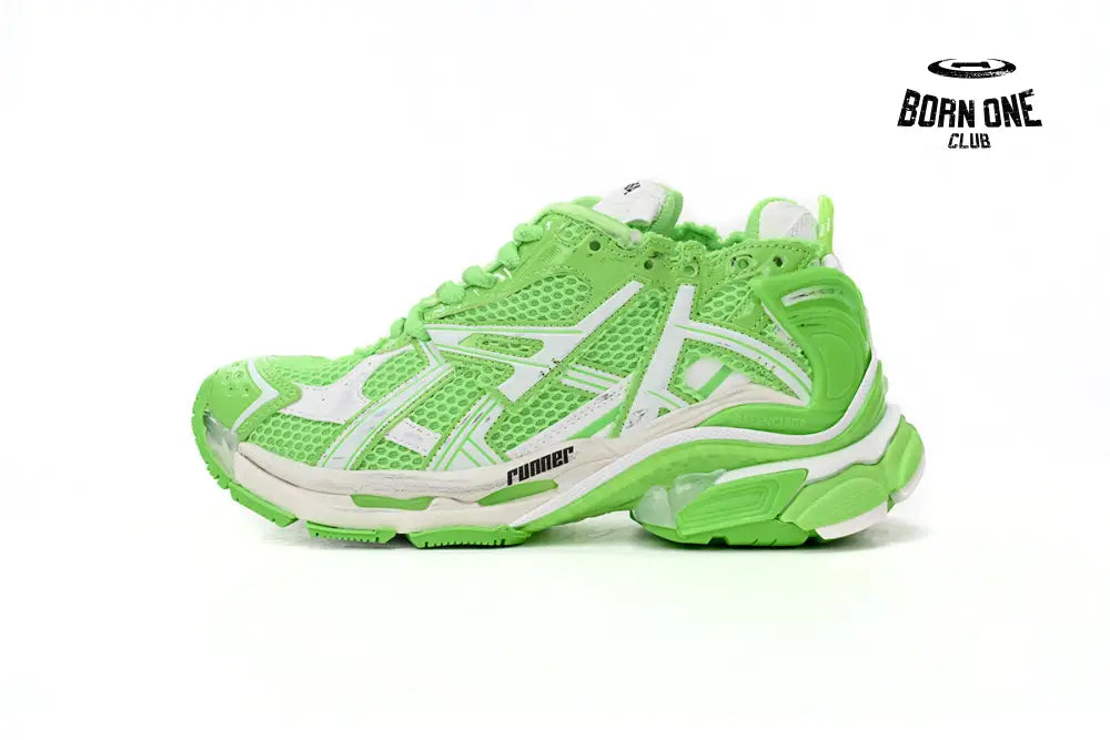 Balenciaga Runner White Green