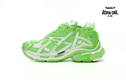 Balenciaga Runner White Green