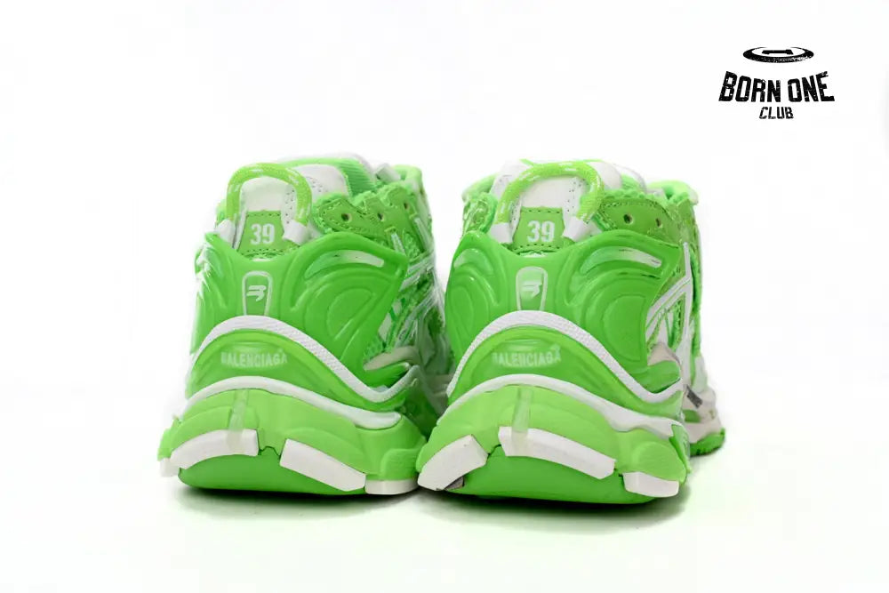 Balenciaga Runner White Green