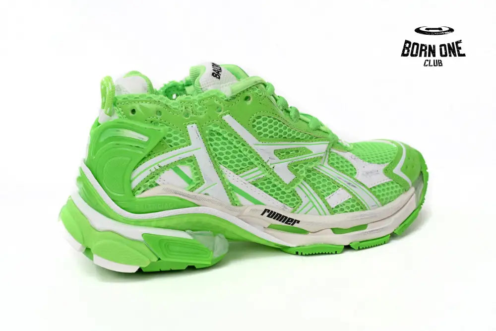 Balenciaga Runner White Green