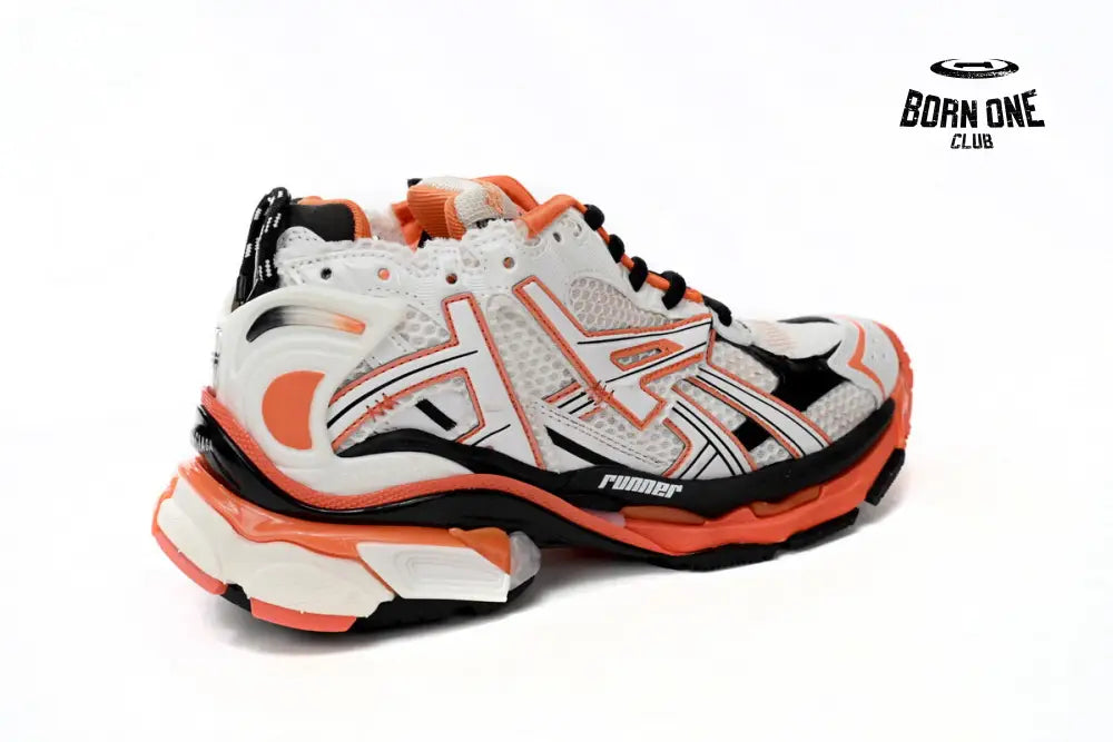 Balenciaga Runner White Orange Black