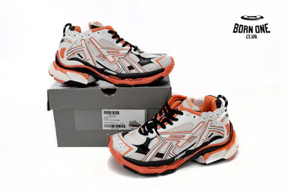 Balenciaga Runner White Orange Black