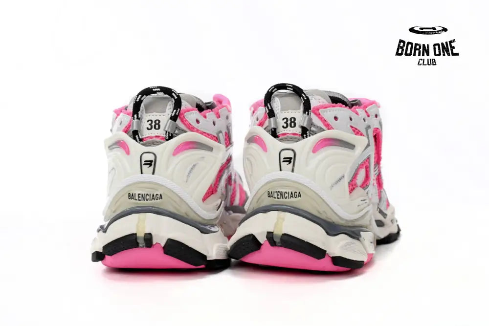 Balenciaga Runner White Red Powder