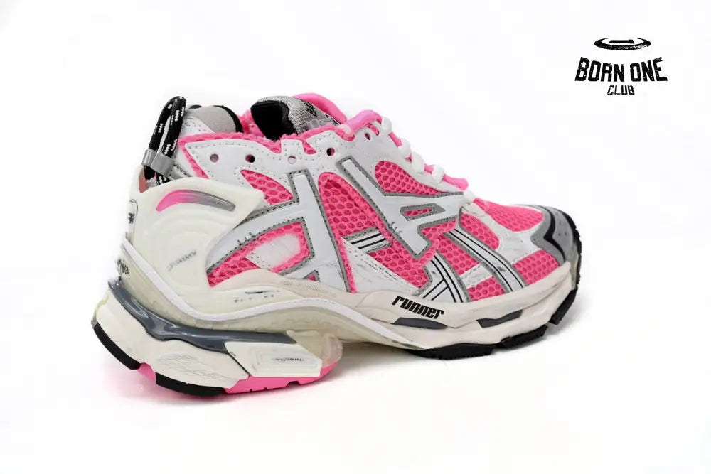 Balenciaga Runner White Red Powder