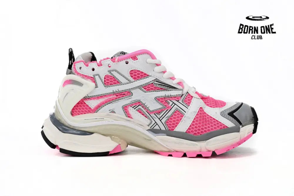 Balenciaga Runner White Red Powder