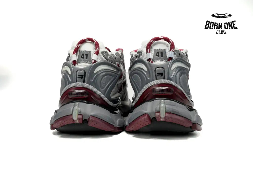 Balenciaga Runner White Wine Red