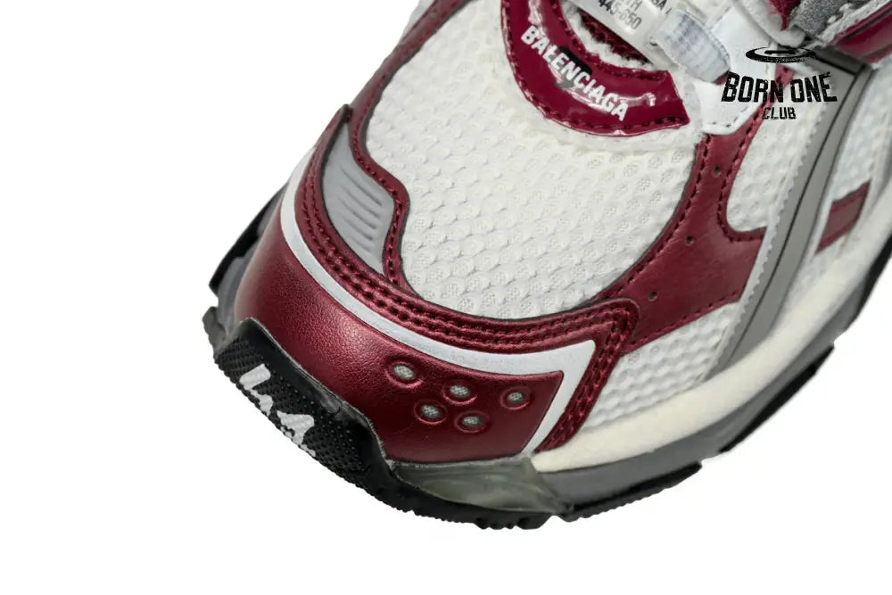 Balenciaga Runner White Wine Red