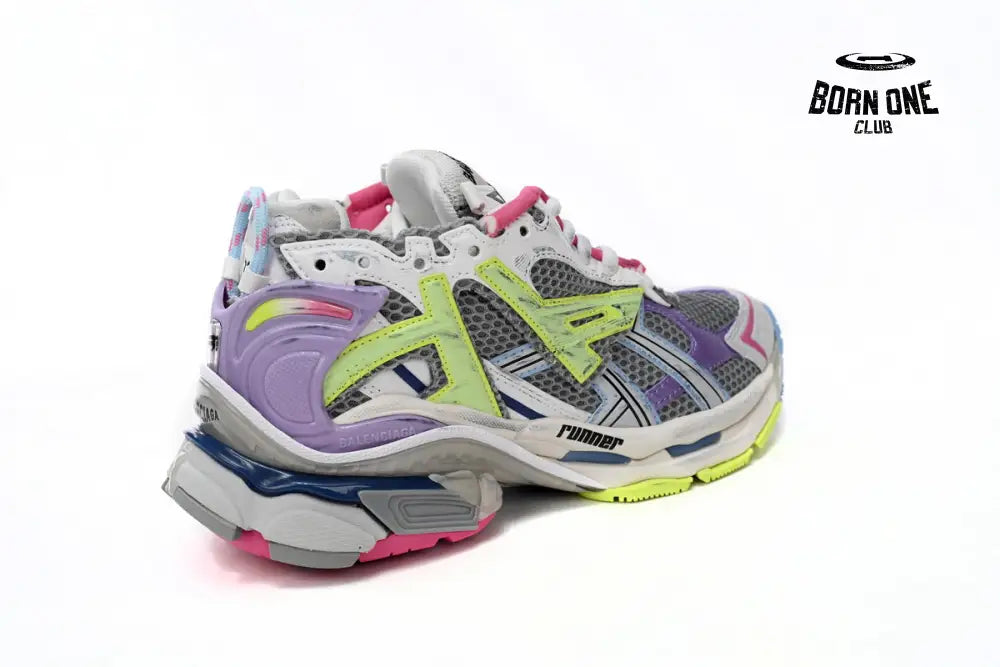 Balenciaga Runner White Yellow Purple